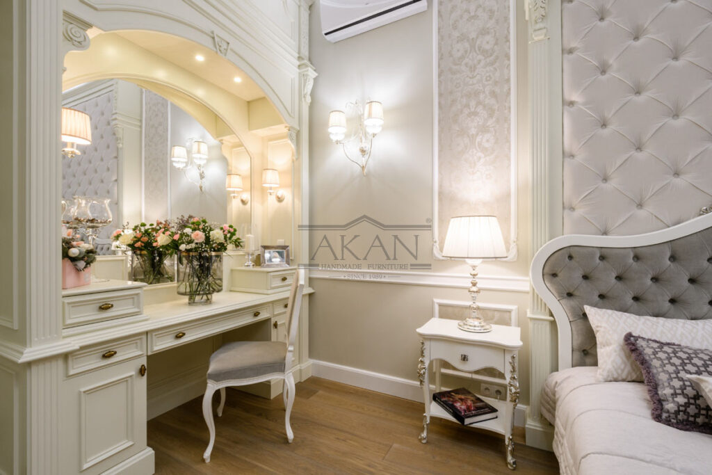 Bedroom vanity.